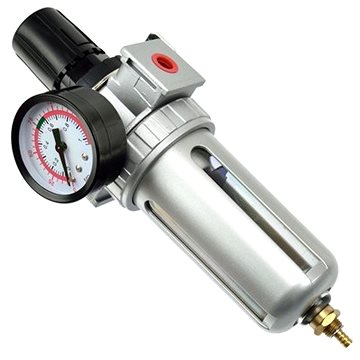 GEKO Regulátor tlaku s filtrem a manometrem, max. prac. tlak 10bar (G01177)