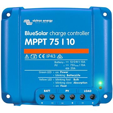 VICTRON ENERGY MPPT regulátor BlueSolar 75/10 (SCC010010050R)