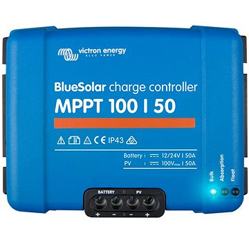 VICTRON ENERGY MPPT regulátor BlueSolar 100/50 (SCC020050200)