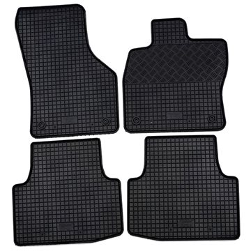 RIGUM VW PASSAT 14- gumové koberečky černé (sada 4 ks) (5742X12)