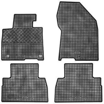 RIGUM HYUNDAI Santa Fe 18- gumové koberečky černé (sada 4 ks) (8287X12)