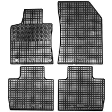RIGUM PEUGEOT 508, 18- gumové koberečky černé (sada 4 ks) (4089X12)