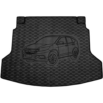 ACI HONDA CR-V 12-15 gumová vložka černá do kufru s ilustrací vozu (2587X01C)