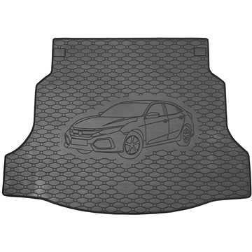ACI HONDA Civic 17- gumová vložka černá do kufru s ilustrací vozu (2590X01C)