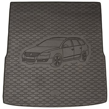 ACI VW PASSAT 11-14 gumová vložka černá do kufru s ilustrací vozu (Variant) (5740X01C)
