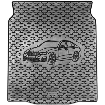 ACI BMW 3 G20/21 18- gumová vložka do kufru s ilustrací vozu černá (Sedan) (0593X01C)