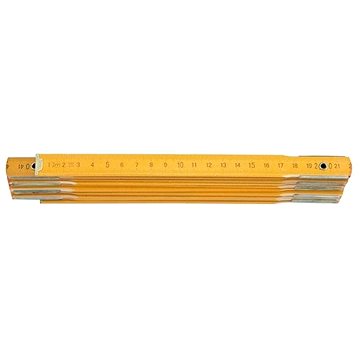 Vorel Metr skládací 2 m dřevěný žlutý (5906083150203)