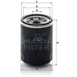MANN-FILTER W610/2 (W610/2)