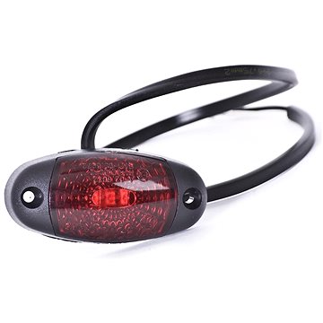 ACI Poziční světlo LED oválné červené (72x45 mm) 12/24V (9907569)