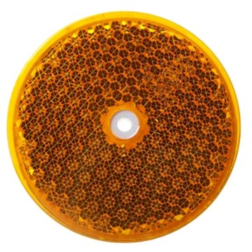 ACI Odrazka oranžová kulatá Wital (průměr 75 mm) (9907777Q)