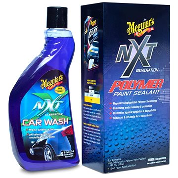 Meguiar's NXT Wash & Wax Kit - základní sada autokosmetiky pro mytí a ochranu laku (NXTWWKIT)