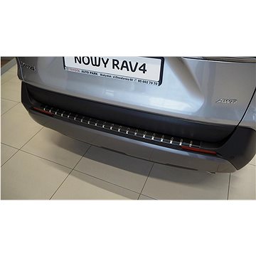 Alu-Frost Kryt prahu pátých dveří - nerez+karbon Toyota RAV-4 V (30-7253)