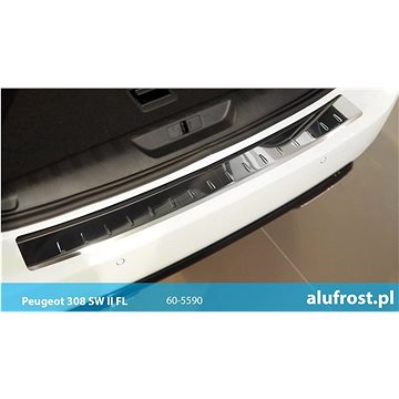 Alu-Frost Kryt prahu zadních dveří - nerez, lesk PEUGEOT 308 SW II facelift (60-5590)