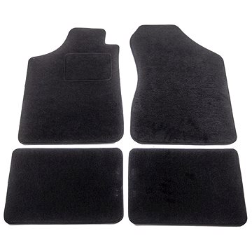 ACI textilní koberce pro DACIA Solenza 03- černé (sada 4 ks) (1502X62)