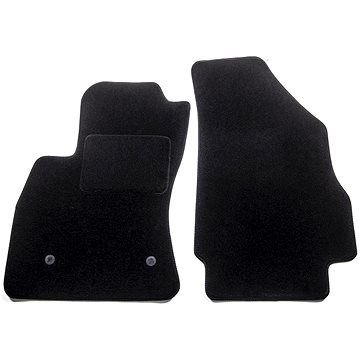 ACI textilní koberce pro FIAT Doblo 10- černé (2 sedadla) sada 2 ks (1638X62)