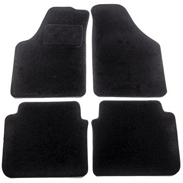 ACI textilní koberce pro FIAT Idea 04- černé (sada 4 ks) (1623X62)