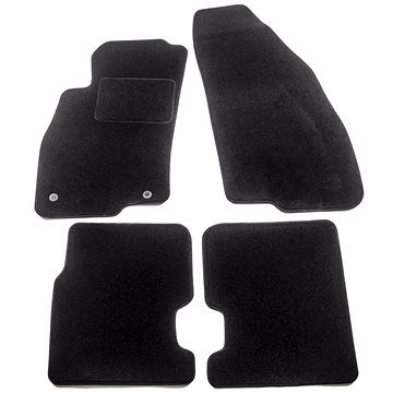 ACI textilní koberce pro FIAT Punto EVO 09- černé (sada 4 ks) (1619X62)