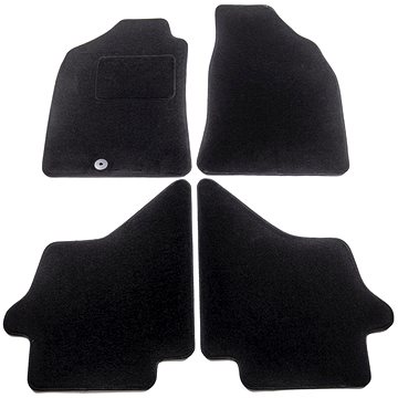 ACI textilní koberce pro FORD Ranger 07-09 černé (sada 4 ks) (1964X62)