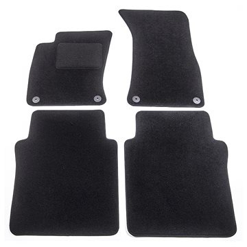 ACI textilní koberce pro AUDI A8 03-10 černé (model Long- sada 4 ks) (0351X63)