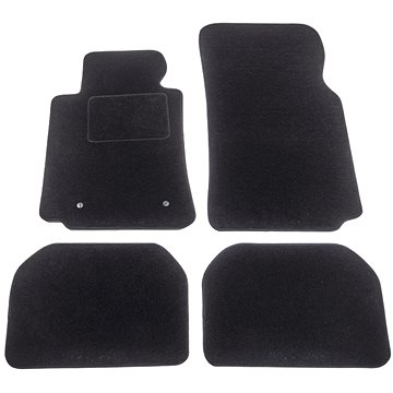ACI textilní koberce pro BMW 5, 95- černé (sada 4 ks) (0639X62)