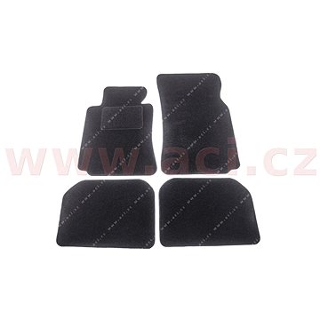 ACI textilní koberce pro BMW 7, 02-05 černé (sada 4 ks) (0652X62)