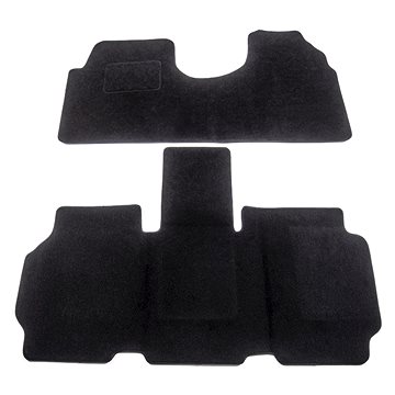 ACI textilní koberce pro CITROEN Evasion 94-98 černé (5 sedadel, sada 2 ks) (0945X62)