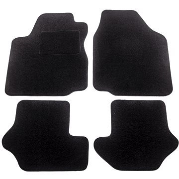 ACI textilní koberce pro MAZDA 121, 96-99 černé (sada 4 ks) (2709X62)