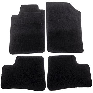 ACI textilní koberce pro PEUGEOT 206, 98- černé (sada 4 ks) (4028X62)