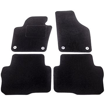 ACI textilní koberce pro SEAT Alhambra 10- černé (sada 4 ks) (4957X62)