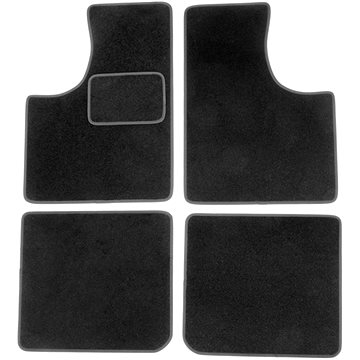 ACI textilní koberce pro ŠKODA 105 76-88 černé (sada 4 ks) (7605X62)