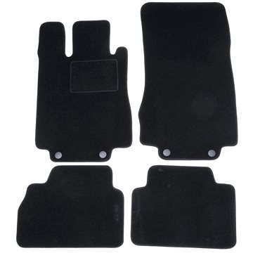 ACI textilní koberce pro MERCEDES-BENZ W220 "S" 98-05 černé (sada 4 ks) (3036X62)
