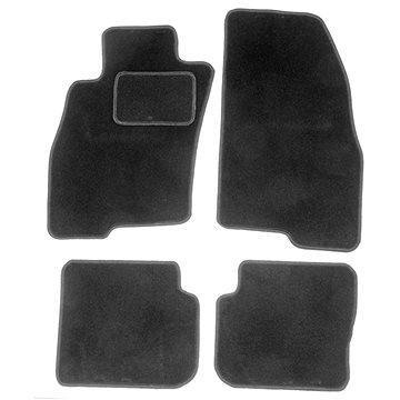 ACI textilní koberce pro ALFA ROMEO MITO 08- černé (sada 4 ks) (0177X62)