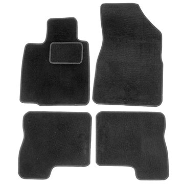 ACI textilní koberce pro DACIA Logan 08-12 černé (sada 4 ks) (1516X63)