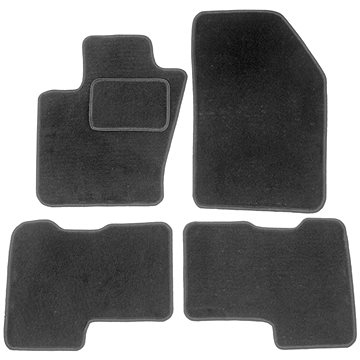 ACI textilní koberce pro FIAT 500X 9/14- černé (sada 4 ks) (1704X62)