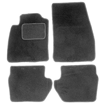 ACI textilní koberce pro FORD Fiesta 17- černé (sada 4 ks) (1809X62)