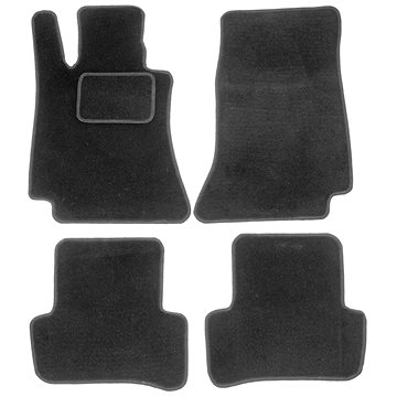 ACI textilní koberce pro MERCEDES-BENZ W205 "C" 14- černé (sada 4 ks) (2924X62)