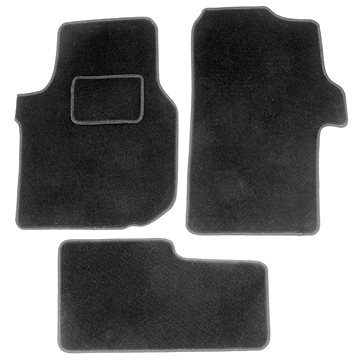 ACI textilní koberce pro VW CRAFTER 17- černé (sada 3 ks) (5792X62)
