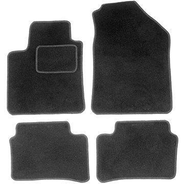 ACI textilní koberce pro HYUNDAI i10, 13- černé (sada 4 ks) (8249X62)
