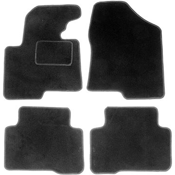 ACI textilní koberce pro HYUNDAI Santa Fe 12-17 černé (sada 4 ks) (8272X62)