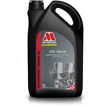 Millers Oils Závodní plně syntetický motorový olej NANODRIVE - CFS 10W-40 5l (79545)