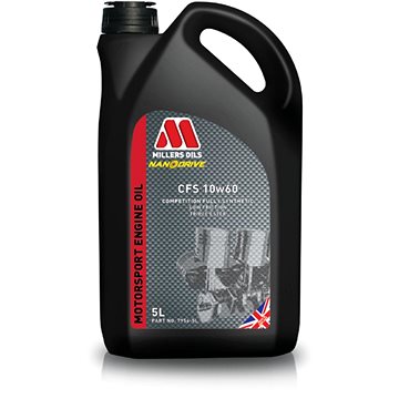 Millers Oils Závodní plně syntetický motorový olej NANODRIVE - CFS 10W-60 5l (79565)