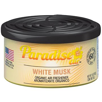 Paradise Air Organic Air Freshener, vůně White Musk (ORG-018)