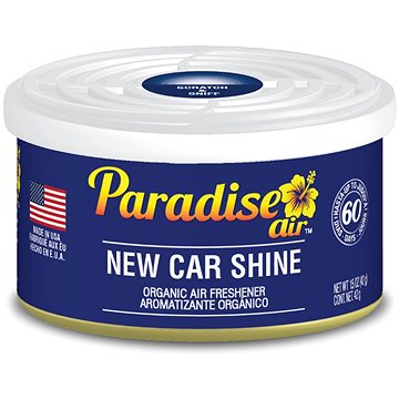 Paradise Air Organic Air Freshener, vůně Nové auto (ORG-007)