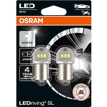 OSRAMM LEDriving SL R10W, Studeně bílá 6000K, dva kusy v balení (5008DWP)