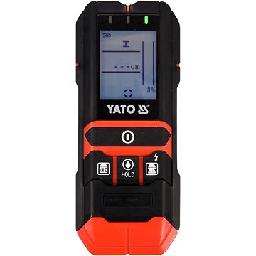 YATO Digitální detektor a vlhkoměr (5906083069192)