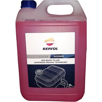 Repsol ANTIGEL RED READY-TO-USE G12 - 5 l, - 40 st.C (RI802B55)