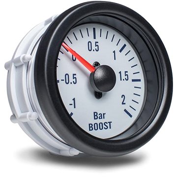 Auto Gauge - ukazatel tlaku turba, bílý (AGTBOW-12BAR)