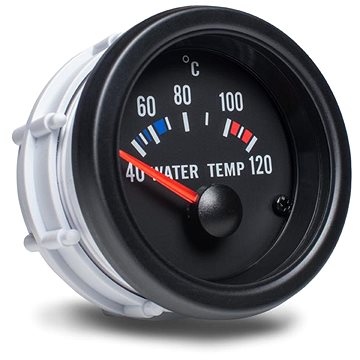 Auto Gauge - ukazatel teploty vody, řerný (AGTWT-12C)