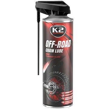K2 OFF-ROAD CHAIN LUBE 500 ml - mazivo na řetězy motocyklů (5906534006516)