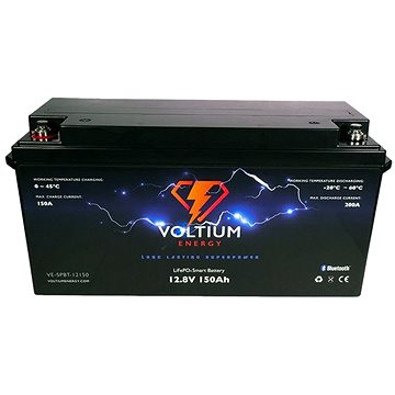 Voltium Energy LiFePO4 smart baterie VE-SPBT-12150, 12V, 150Ah (VE-SPBT-12150)